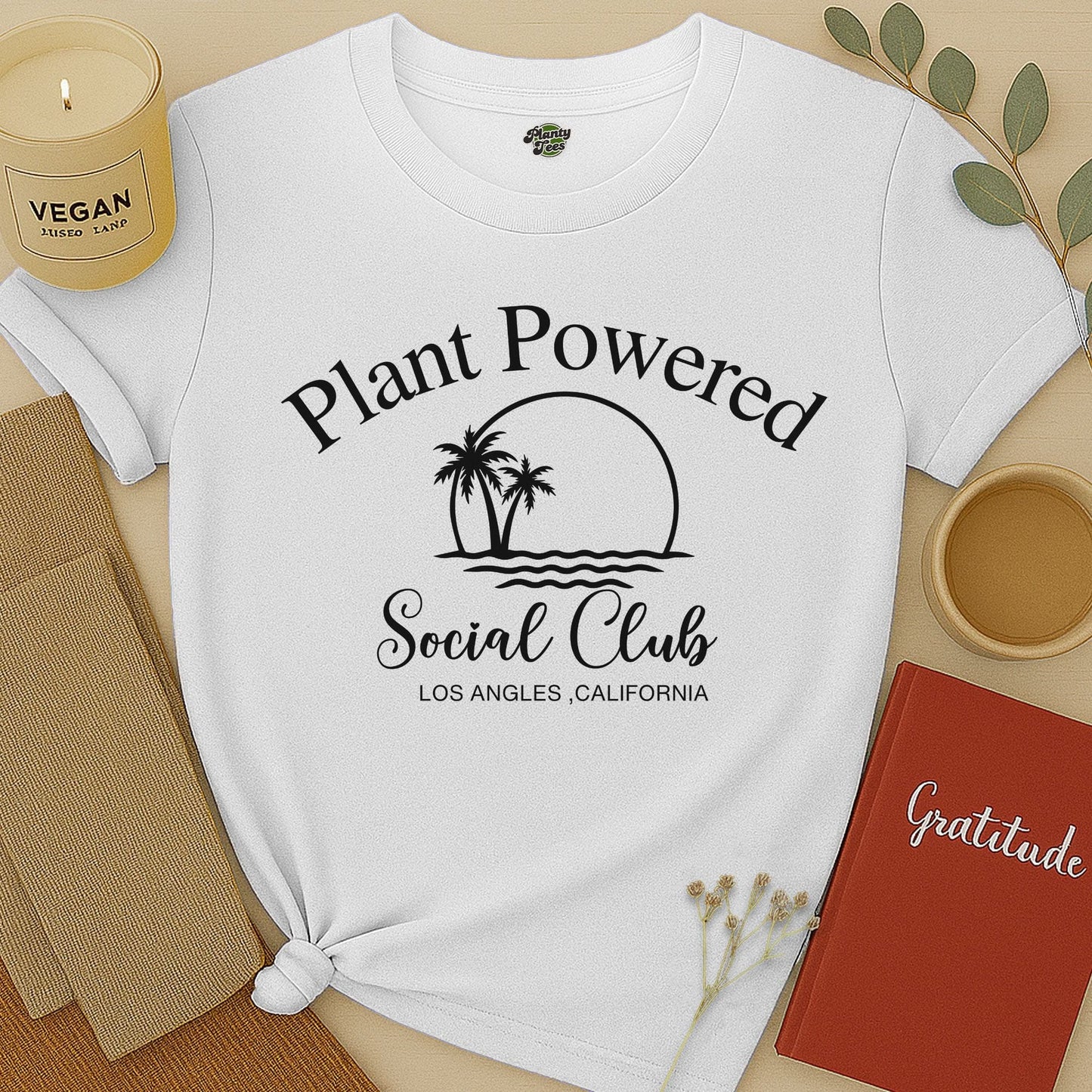 Plant Powered Social Club, L.A., T-Shirt