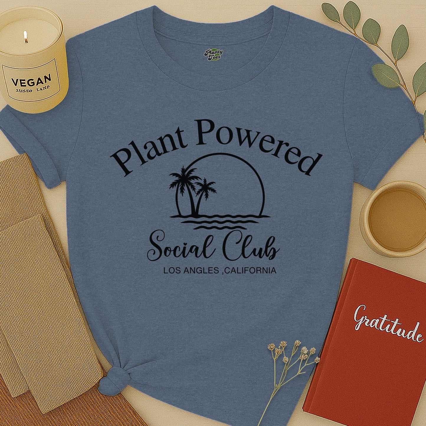 Plant Powered Social Club, L.A., T-Shirt