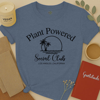 Plant Powered Social Club, L.A., T-Shirt
