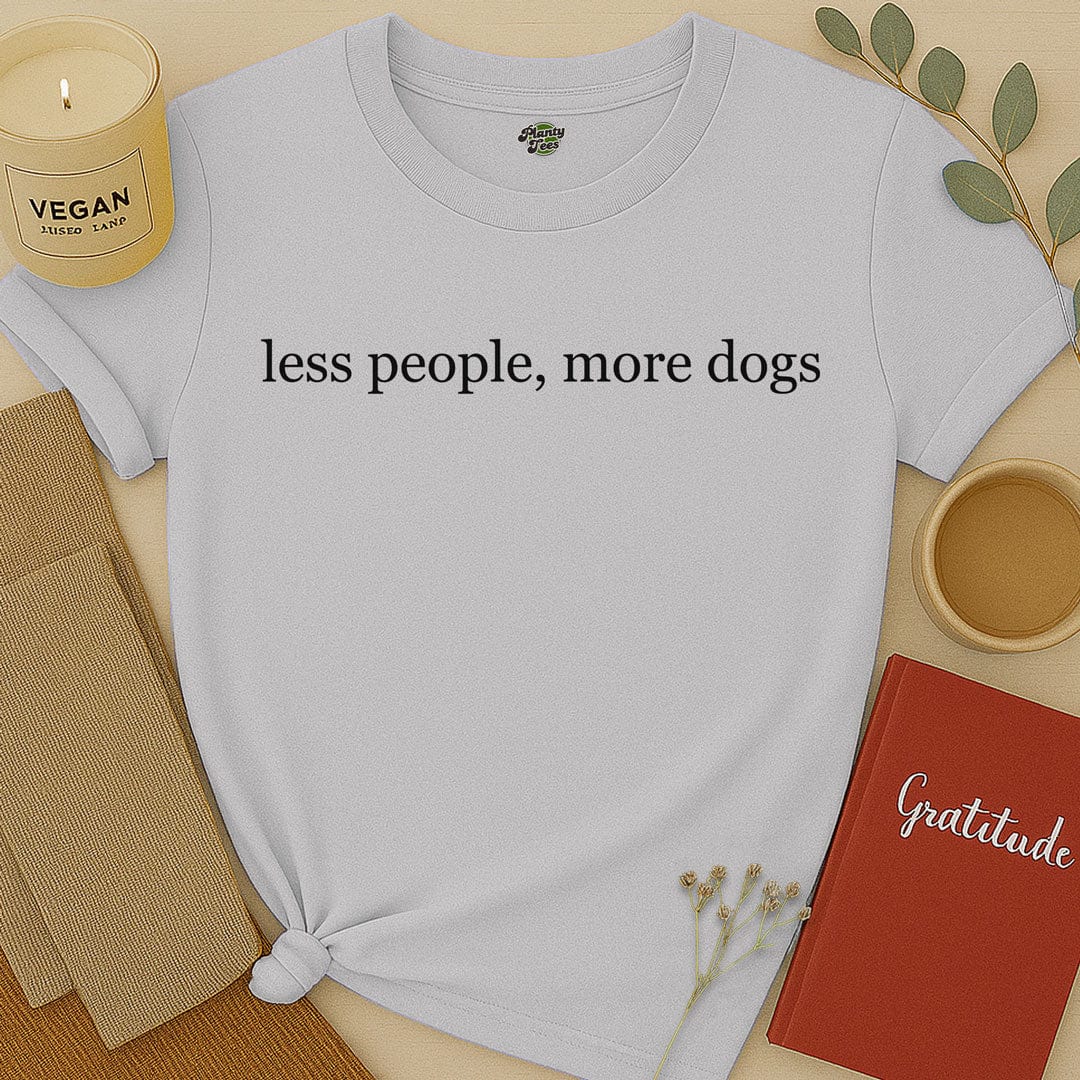 Less People More Dogs T-Shirt