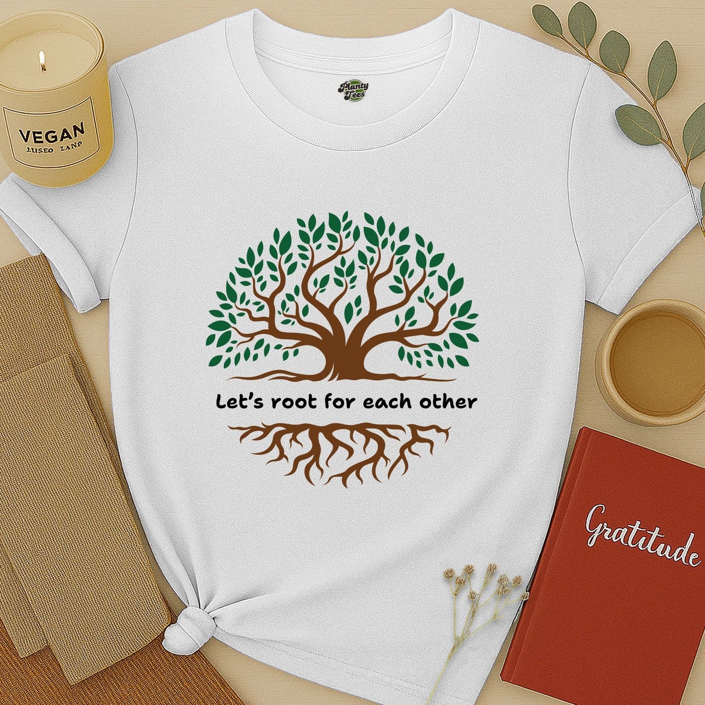 Let's Root for Each Other, Tree, T-Shirt