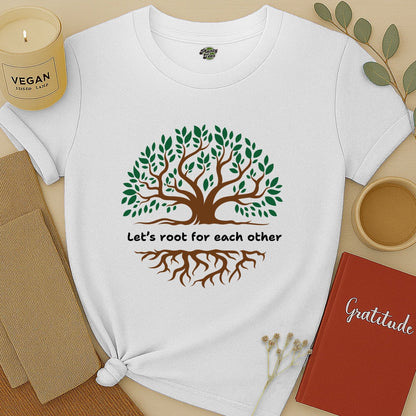 Let's Root for Each Other, Tree, T-Shirt