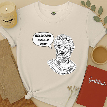 Even Socrates Would Go Vegan T-Shirt