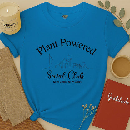 Plant Powered Social Club, NY, T-Shirt