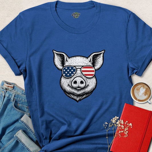 Pig 4th Of July T-Shirt