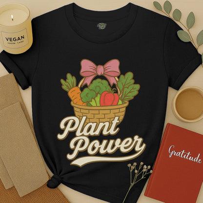 Plant Power with Veggie Basket T-Shirt
