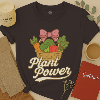 Plant Power with Veggie Basket T-Shirt