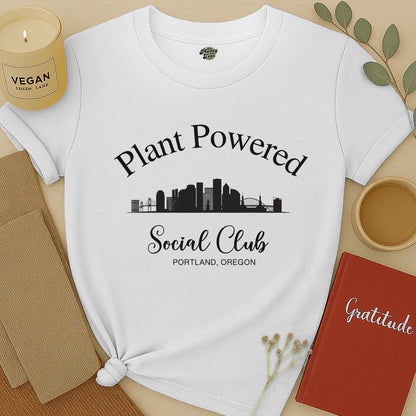 Plant Powered Social Club, Portland, T-Shirt