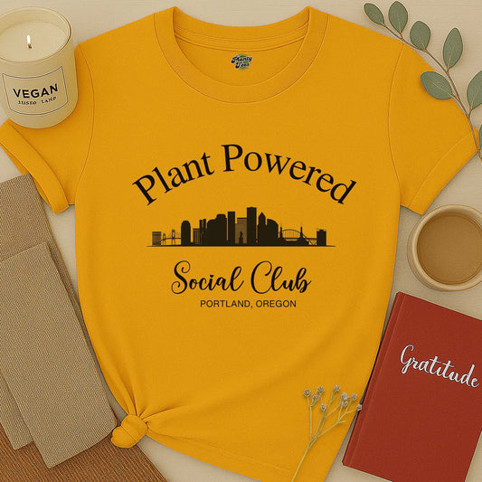 Plant Powered Social Club, Portland, T-Shirt