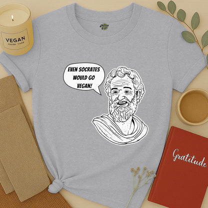 Even Socrates Would Go Vegan T-Shirt