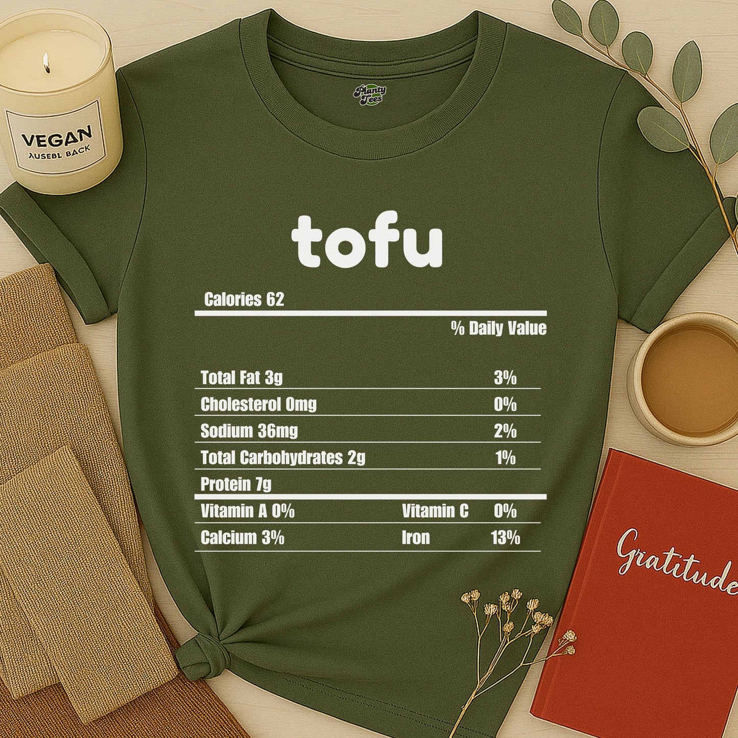 Tofu Nutrition Facts T-Shirt
