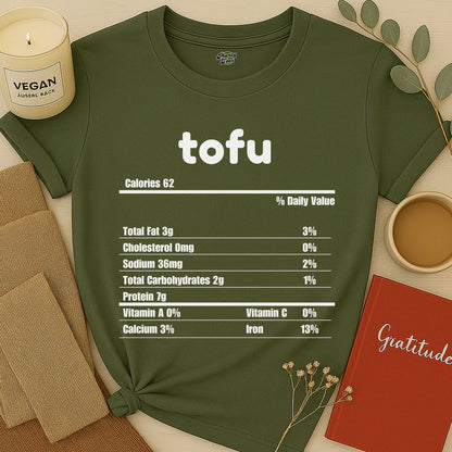 Tofu Nutrition Facts T-Shirt
