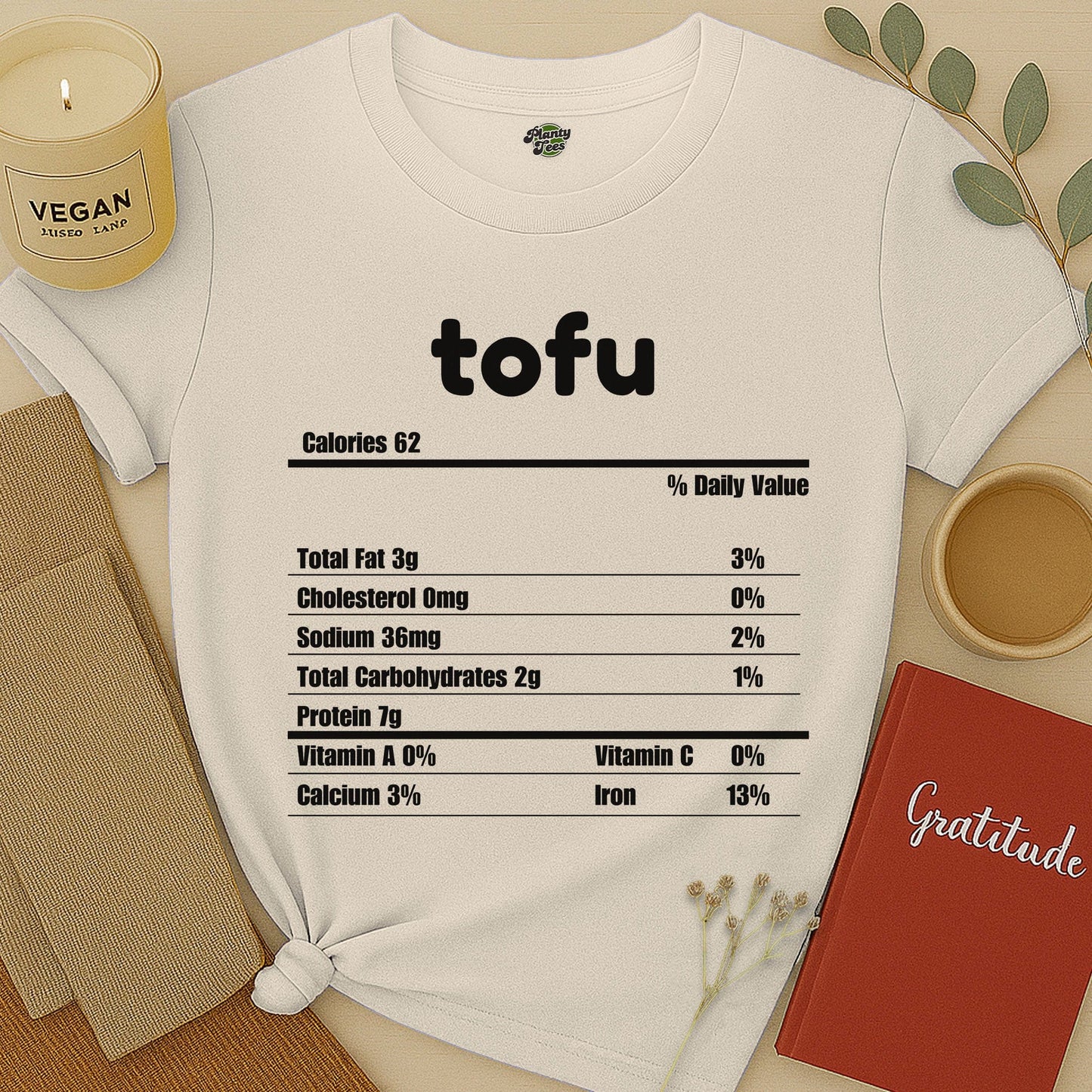 Tofu Nutrition Facts T-Shirt