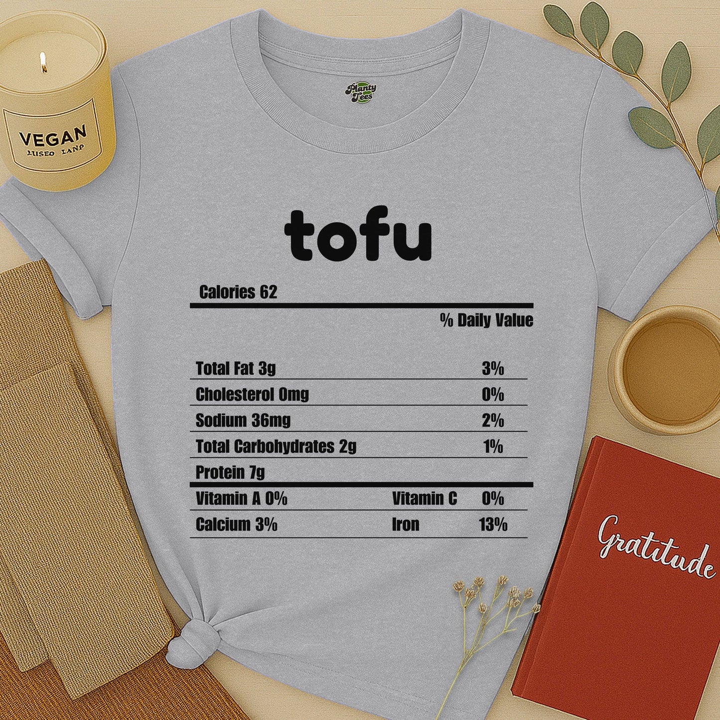 Tofu Nutrition Facts T-Shirt