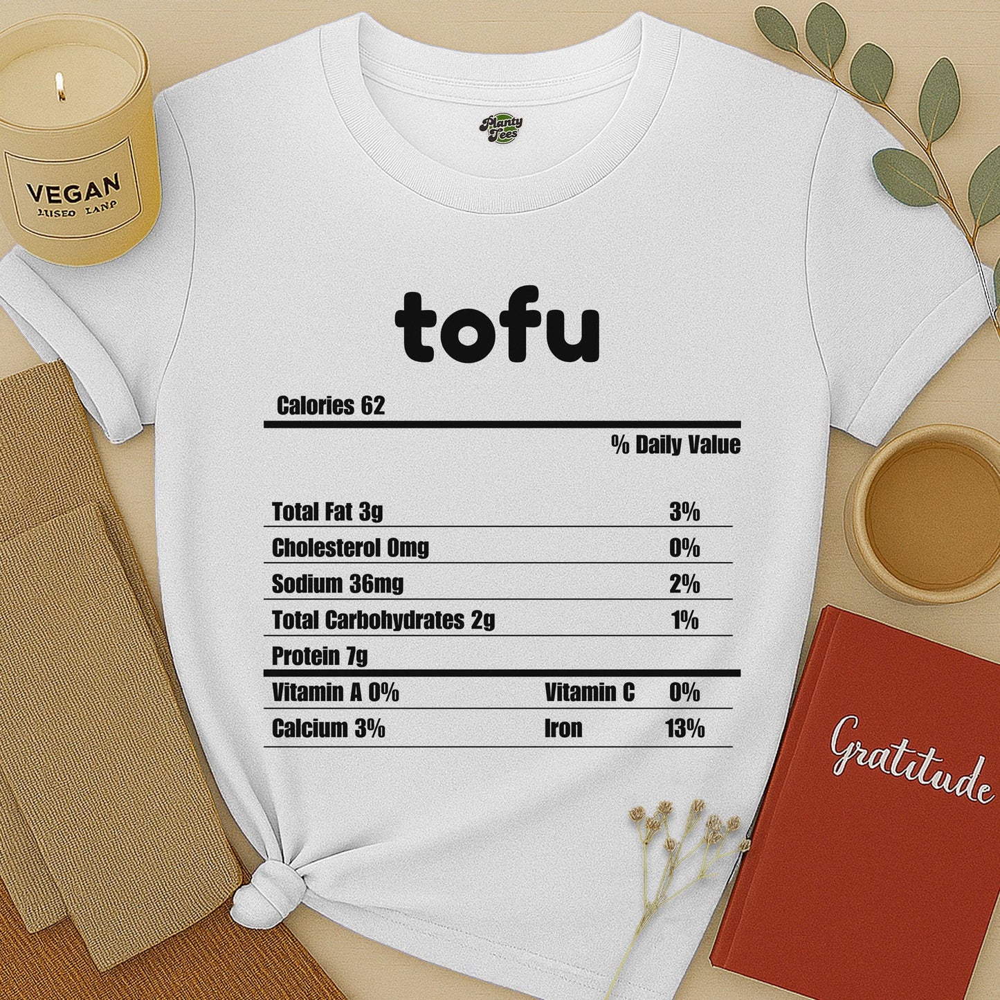 Tofu Nutrition Facts T-Shirt