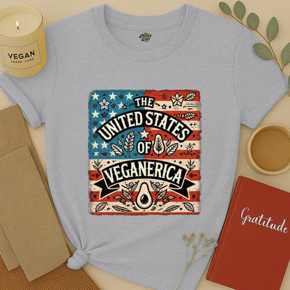 United States of Veganerica T-Shirt