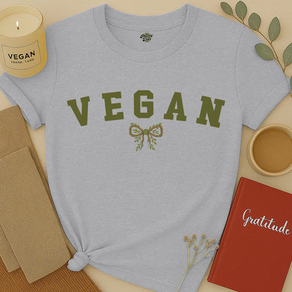 Vegan with Bow T-Shirt