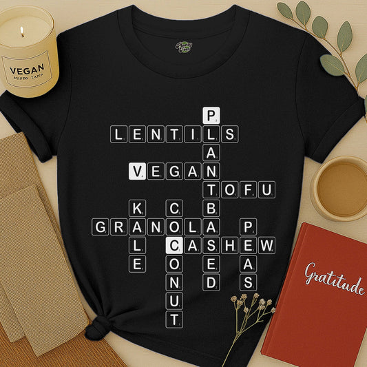 Vegan Word Game T-Shirt