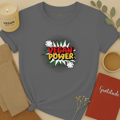 Vegan Power Comic T-Shirt