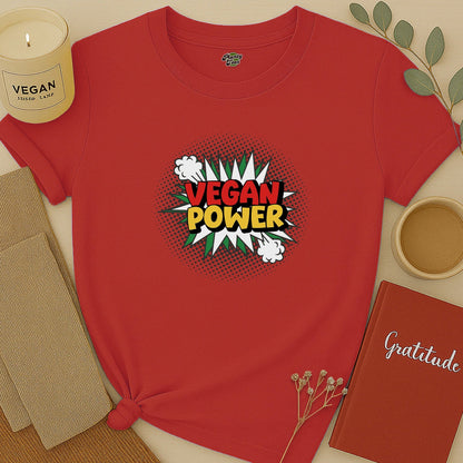 Vegan Power Comic T-Shirt