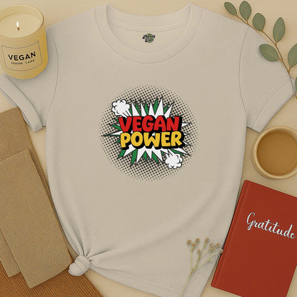 Vegan Power Comic T-Shirt