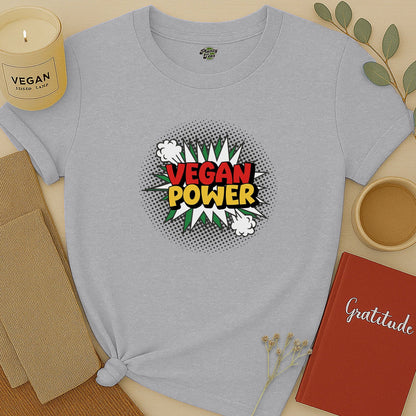 Vegan Power Comic T-Shirt