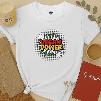Vegan Power Comic T-Shirt