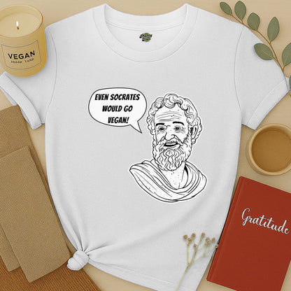 Even Socrates Would Go Vegan T-Shirt