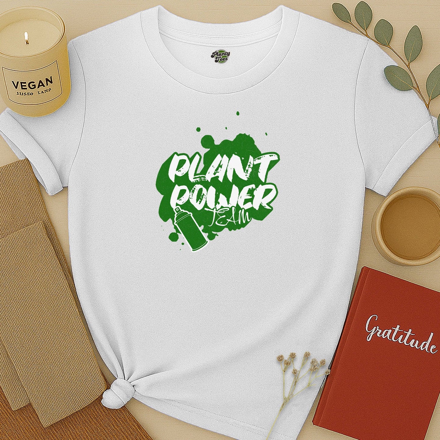 Plant Power Team Graffiti T-Shirt