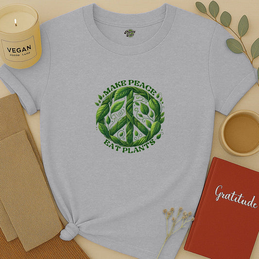 Make Peace Eat Plants T-Shirt