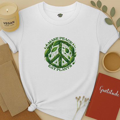 Make Peace Eat Plants T-Shirt