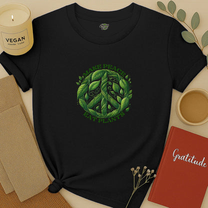 Make Peace Eat Plants T-Shirt