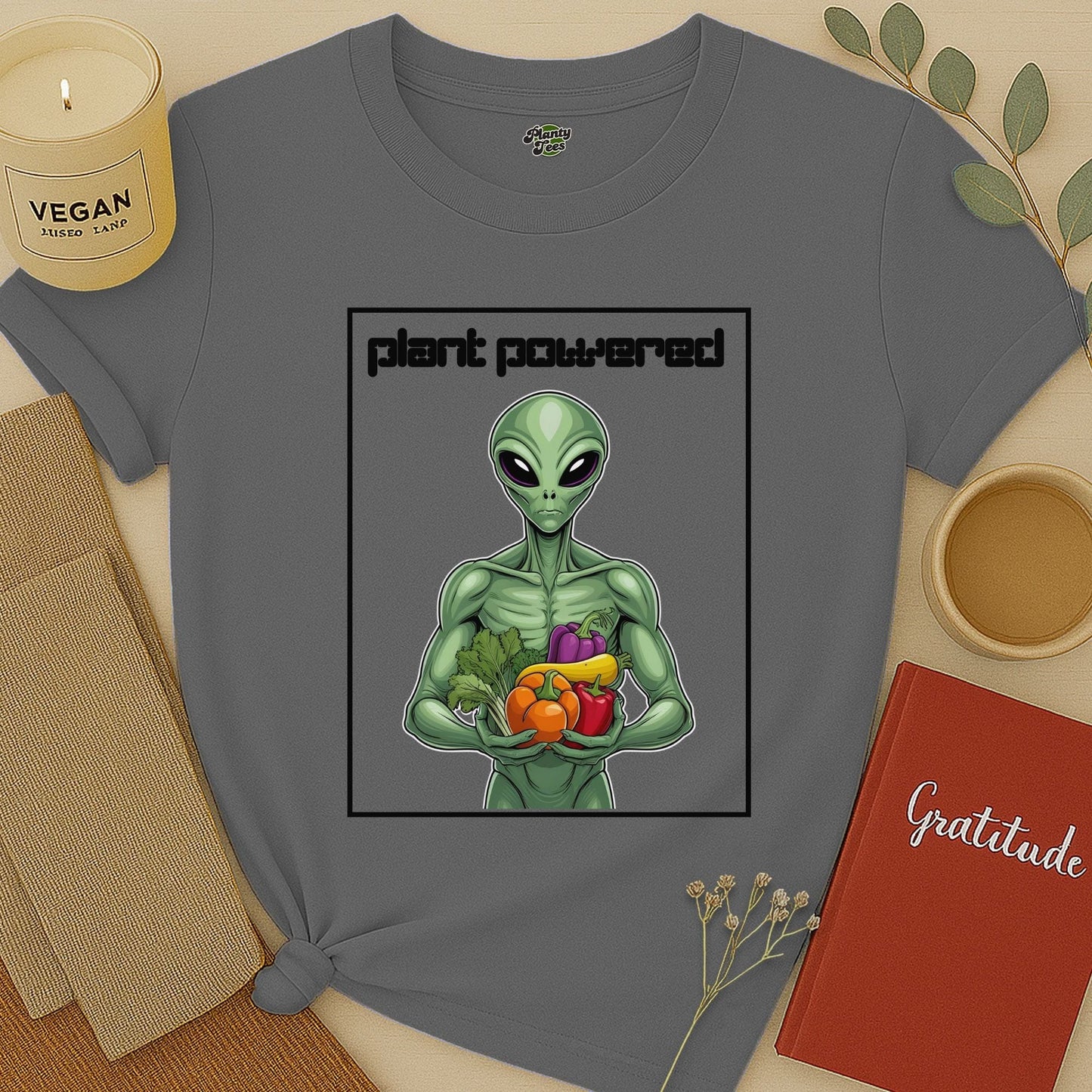 Plant Powered Alien T-Shirt