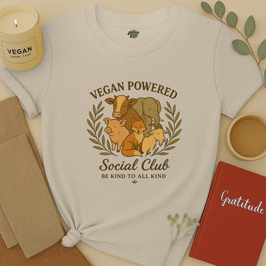 Vegan Powered Social Club T-Shirt